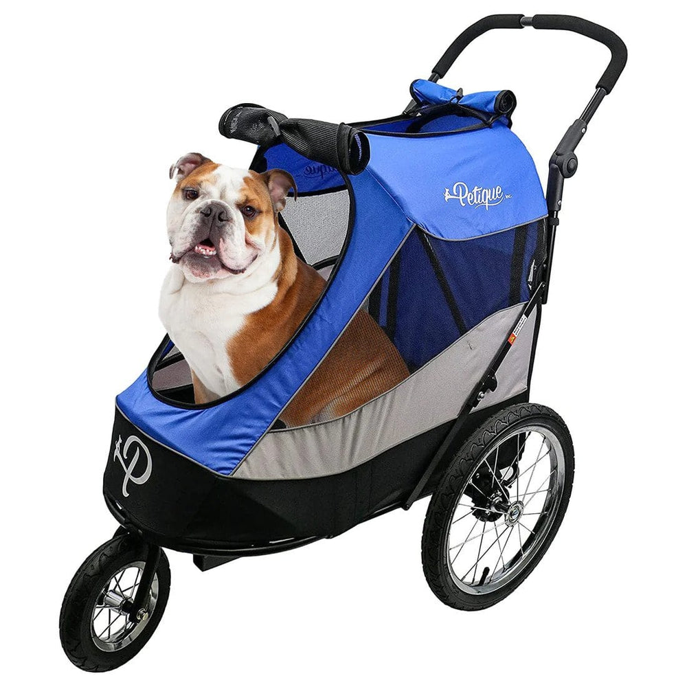 Petique Trailblazer Pet Jogger with Tire Pump Atlas