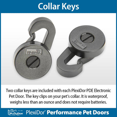 PlexiDor Electronic RFID Collar Key For Dog Doors
