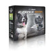 Product box displays Dogtra EF3500 Rechargeable Containment System with a dog and included components