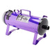 Purple K-9 II Dog Dryer highlights the rear nozzle and durable frame built for professional pet grooming