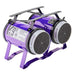 Purple K-9 III Dog Dryer has dual rear filters, black carrying handles, and a compact cylindrical design for high-velocity drying