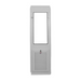 Security Boss Standard Lockable Door for Sliding Window Inserts - Full view of the door insert, completely closed, showcasing the sleek design and secure lock mechanism at the bottom