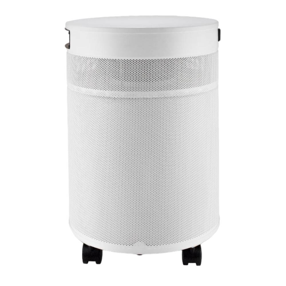 Side of the white Airpura F614 - Formaldehyde, VOCs, and Particles Air Purifier