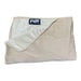 The Paw PupChill™ Cooling Waterproof Blanket - Arctic Sand is shown folded with a visible paw.com label