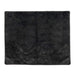 The Paw PupProtector™ Short Fur Waterproof Throw Blanket - Midnight Black is shown in a full view without any pets