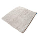 The Paw PupProtector™ Waterproof Throw Blanket - Grey is displayed flat, showcasing its texture