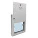 The Security Boss Heavy Duty Storm Pet Door shown half-open