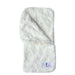 The image displays a folded Hello Doggie Bella Pup Sleeping Bag in ivory