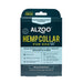 The packaging for the ALZOO Plant-Based Hemp Premium Collar for Dogs