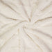 The swatch image presents the ivory variant of the blanket, emphasizing the thick, plush material characteristic of the Hello Doggie Romantic Dog Blanket