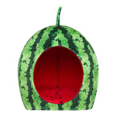 This YML Watermelon Pet Bed resembles a watermelon slice, providing a fun and colorful resting spot for pets