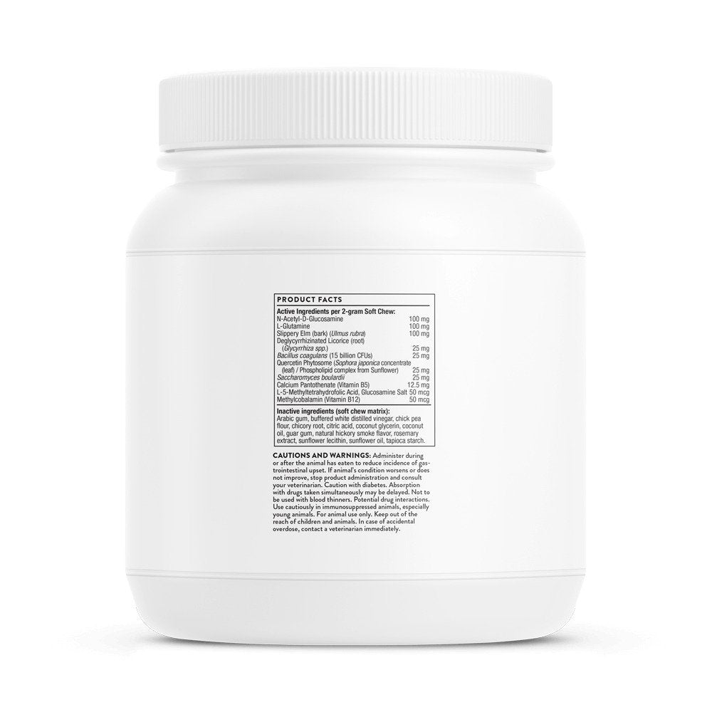 Thorne Vet Gut Health Formula (formerly Gastriplex®) - 180 Soft Chews Product Facts