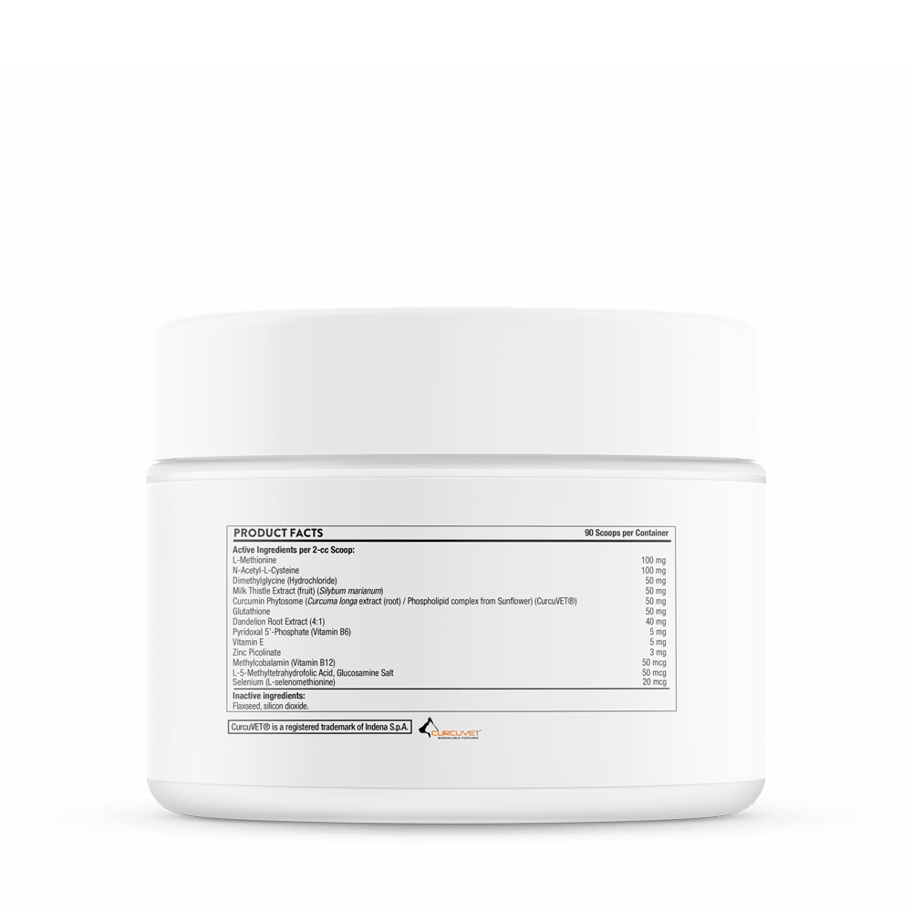 Thorne Vet Hepagen® Powder - 90 Scoops Product Facts