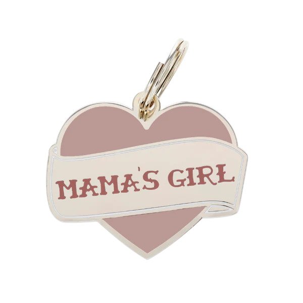 Two Tails Pet Company Mama's Girl Pet ID Tag