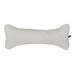Vanilla Bowsers Bumper Bone Pillow white fuzzy bone-shaped dog toy displayed horizontally on a plain background