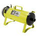 Yellow K-9 II Dog Dryer highlights the rear nozzle and compact design made for efficient dog grooming