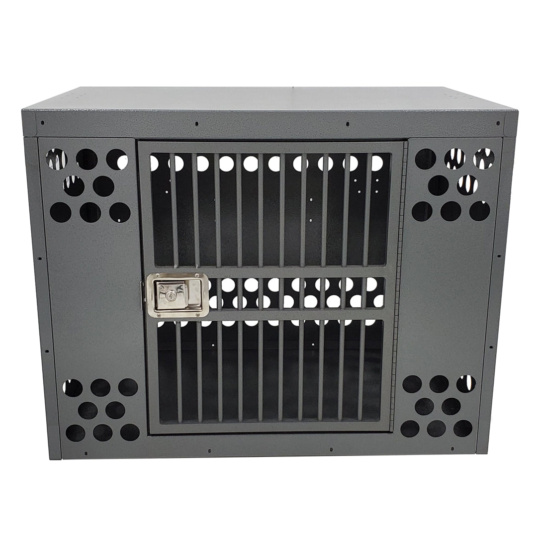 Zinger Deluxe Aluminum Cage Heavy-Duty Dog Crate 3000 Side Side