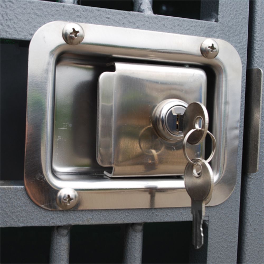 Zinger Professional Dog Aluminum Cage Dog Crates SS Lock Key