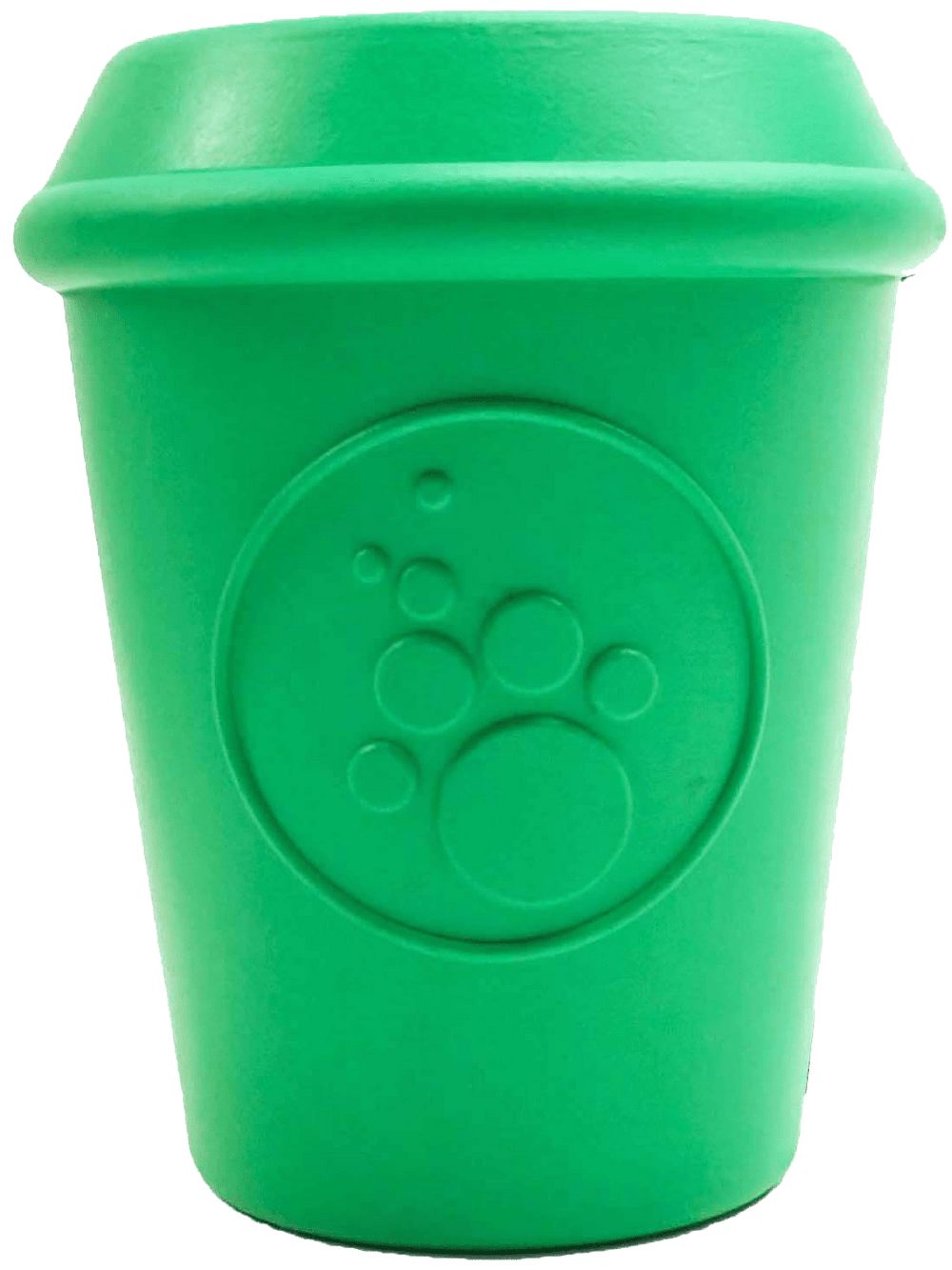 Coffee Cup Durable Rubber Chew Toy and Treat Dispenser