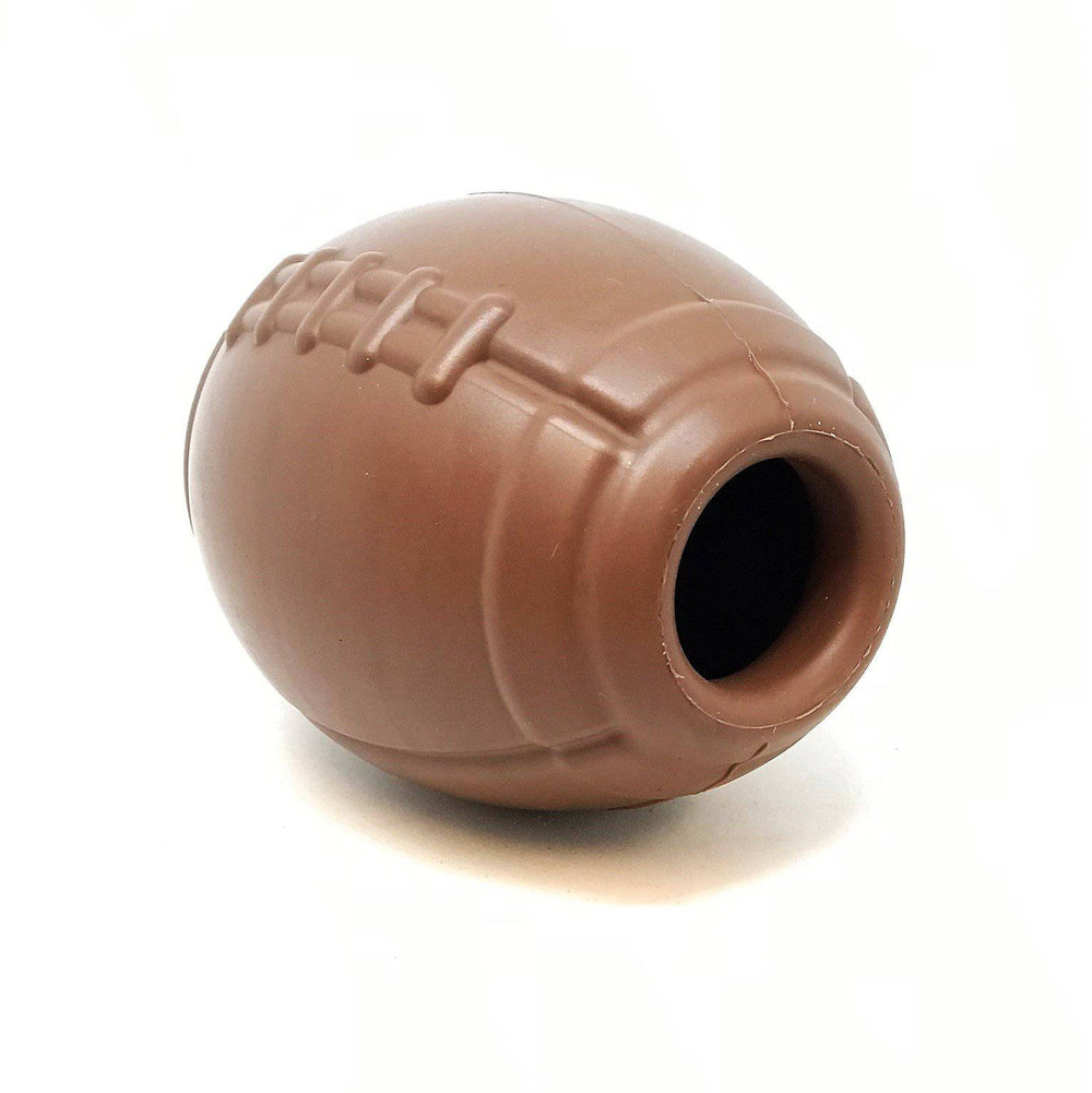 Football Durable Rubber Chew Toy and Treat Dispenser