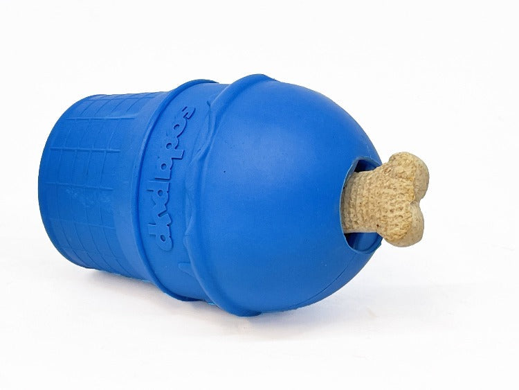 Ice Cream Cone Durable Rubber Chew Toy and Treat Dispenser