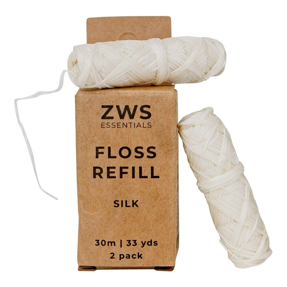 Silk Floss - Zero Waste Dental Floss, 30m, Biodegradable, Refillable