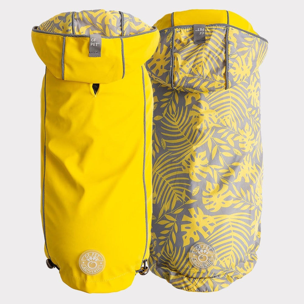 GF PET Dog Reversible Rain Coat Yellow