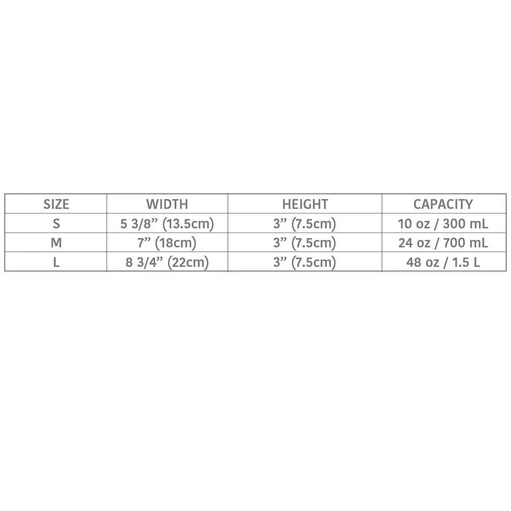 GF PET Mango Wood Pet Bowl Specifications