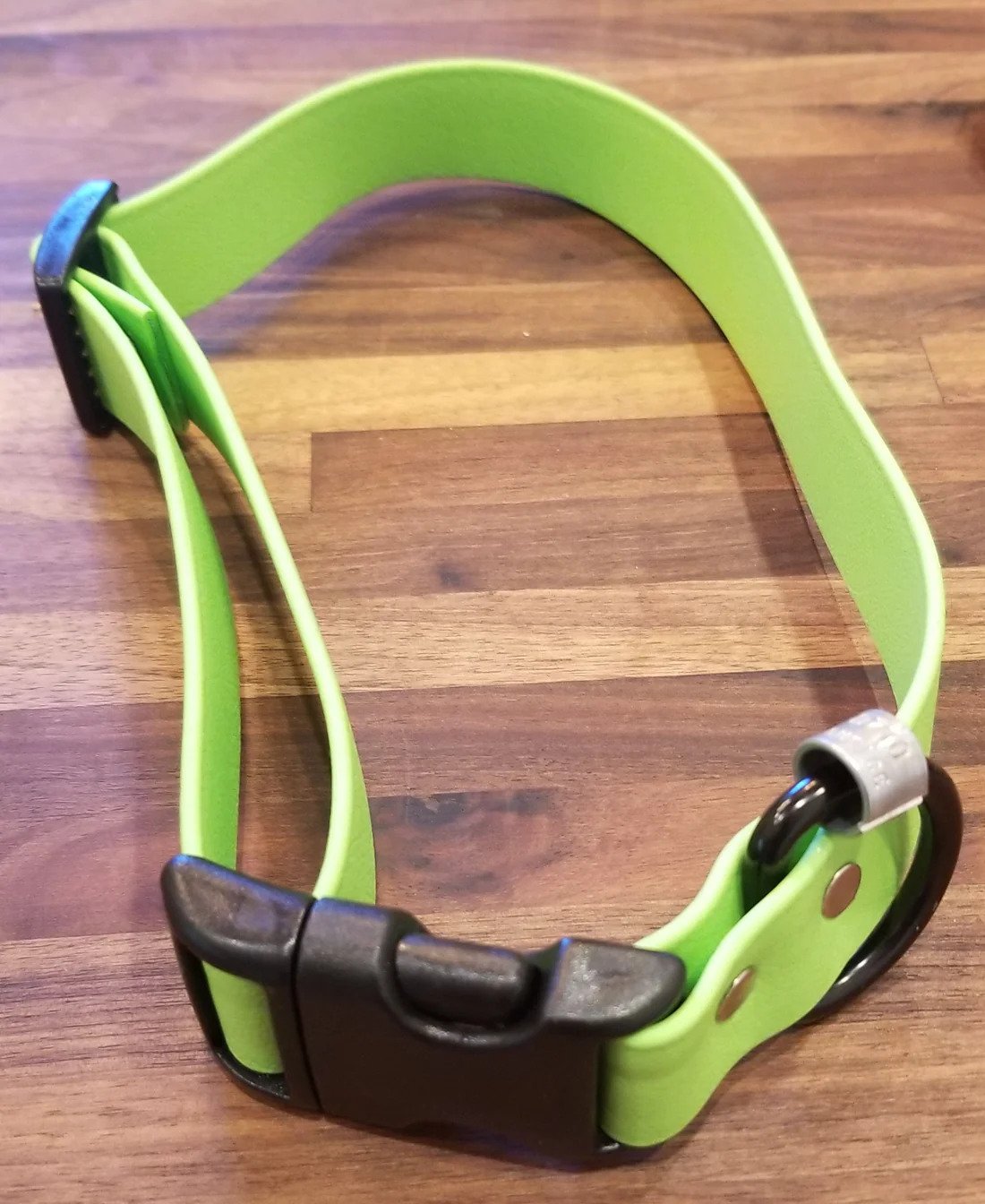 Handlers Choice Adjustable Dog Collar Lime Green