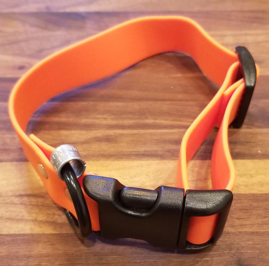 Handlers Choice Adjustable Dog Collar Orange