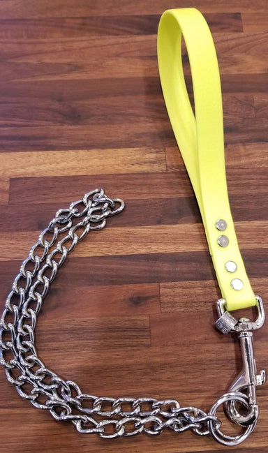 Handlers Choice Chain Slip Lead Yellow