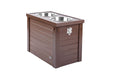 New Age Pet Extra Large Piedmont Pet Diner Russet Front View