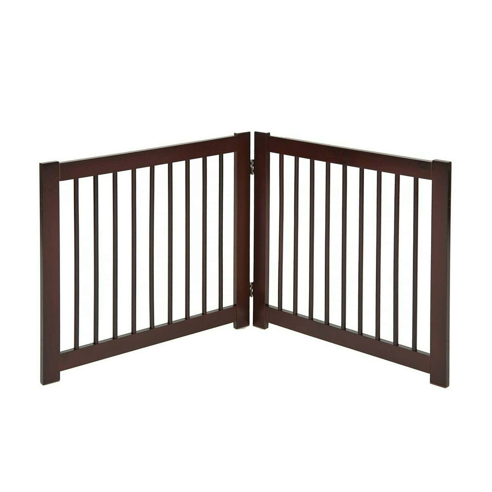 Primetime Petz 360˚ Configurable Dog Gate Extension Kit 24 Inches Walnut