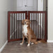 Primetime Petz 360˚ Configurable Dog Gate Extension Kit 30 Inches Walnut Actual