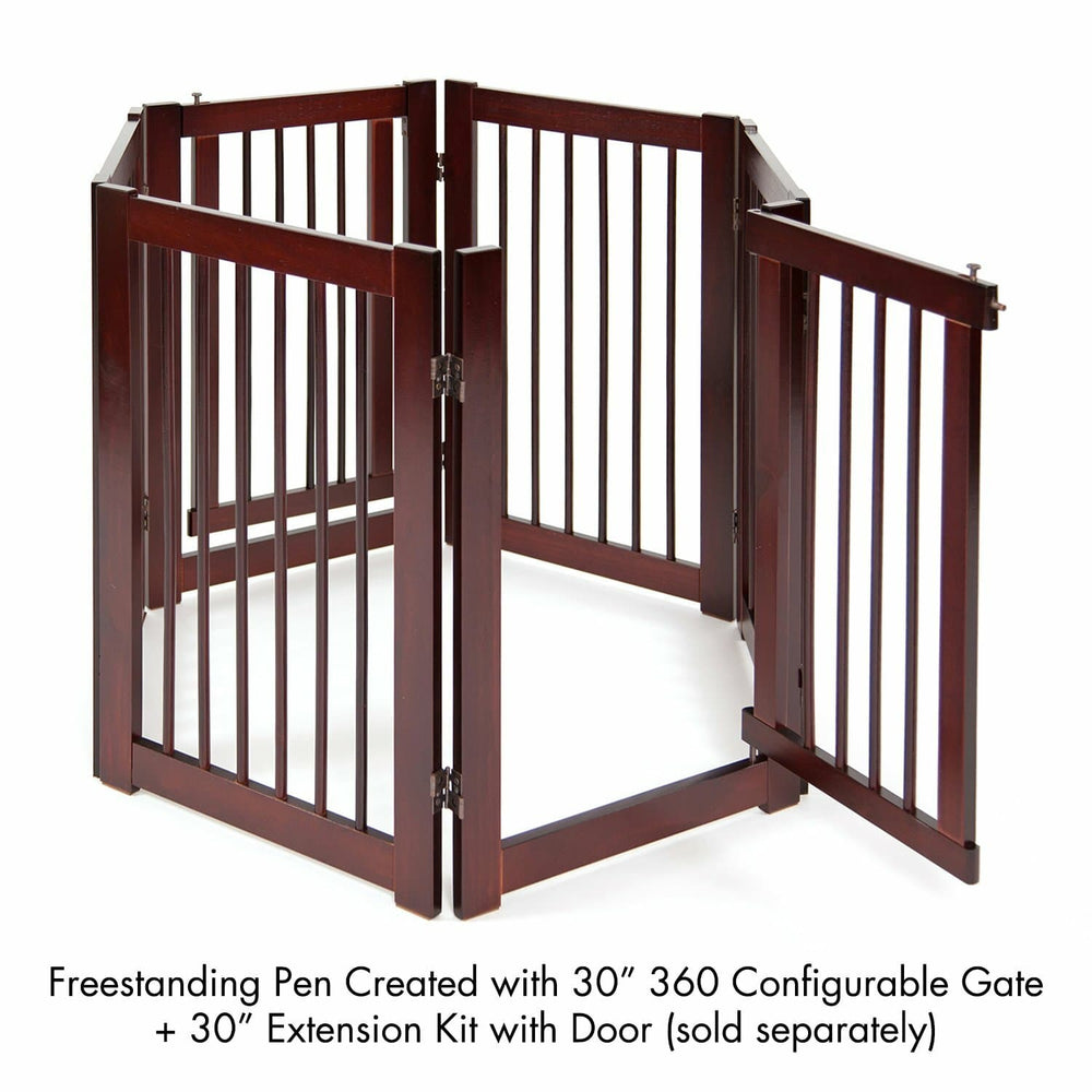 Primetime Petz 360˚ Configurable Dog Gate Extension Kit Freestanding Pet Gate