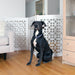 Primetime Petz Palm Springs Designer Dog Gate 36 Inches White Actual