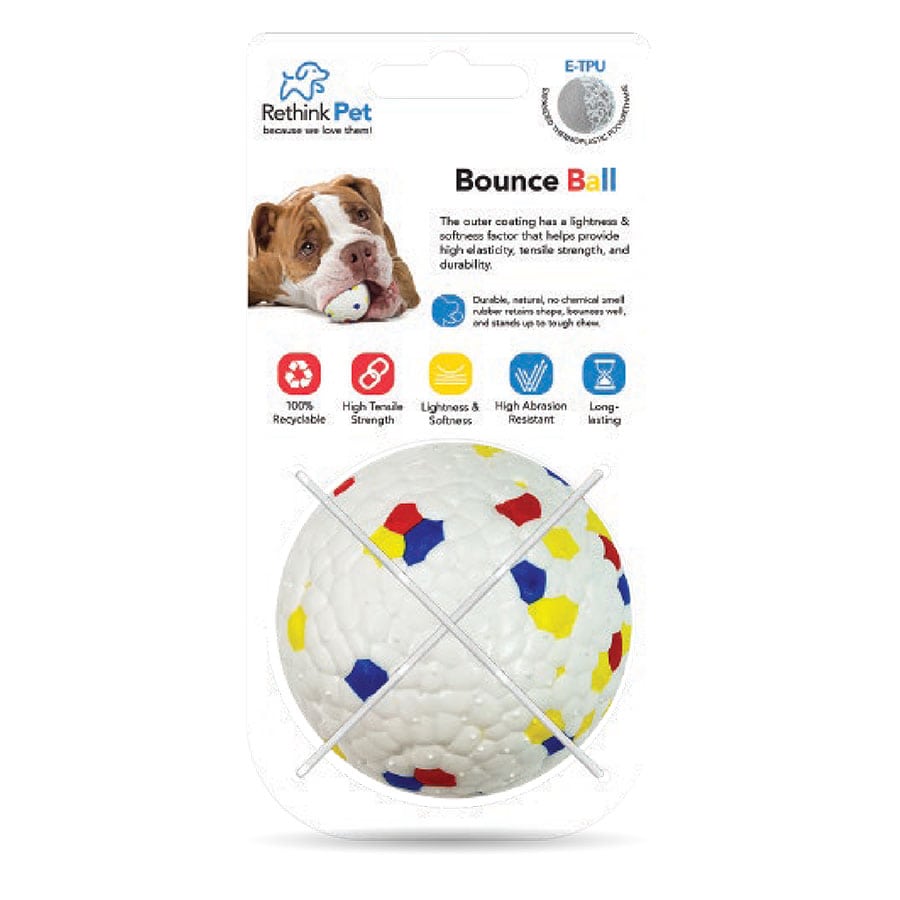 Dog Ball Toy High Elastic Bite Resistant Rebounding Dog Ball