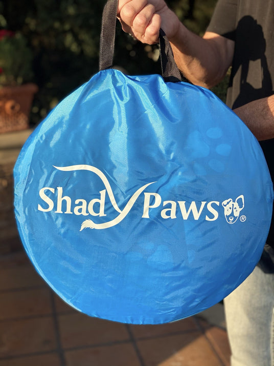 Shady Paws Dog Shade Tents Blue Package