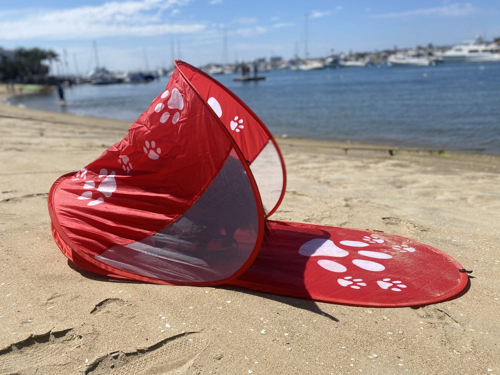 Shady Paws Dog Shade Tents Red