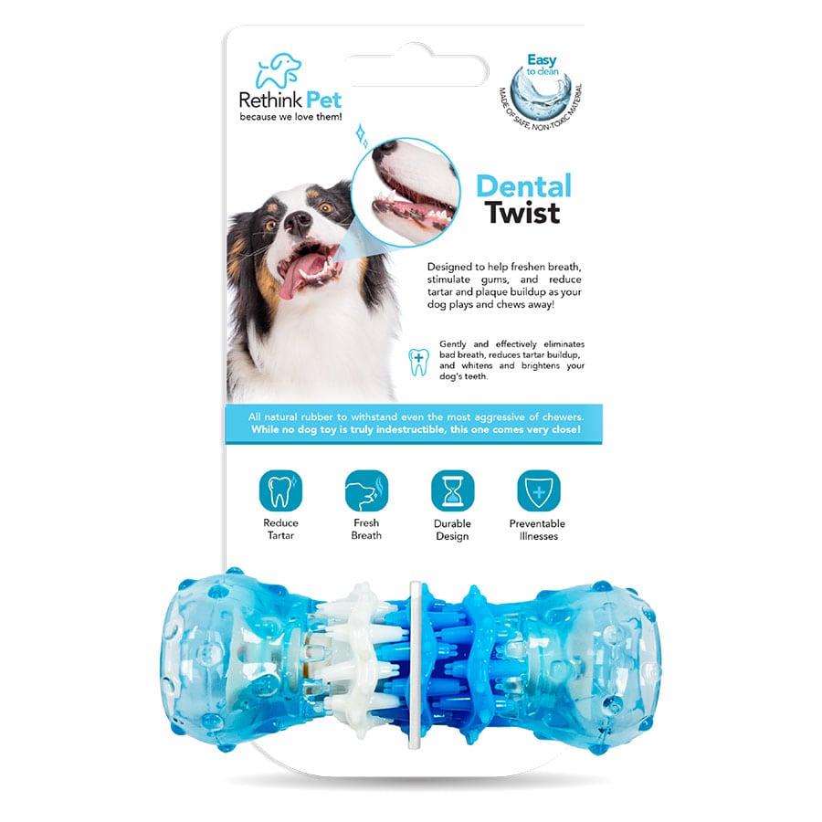 ReThink Pet Dental Twist Dog Toy